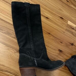 Dolce Vita black suede boots size 7
